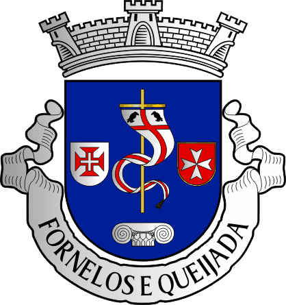 Brasão da Freguesia de Fornelos e Queijada - Fornelos and Queijada civil parish, coat-of-arms Brasão da Freguesia de Fornelos e Queijada - Fornelos and Queijada civil parish, coat-of-arms
