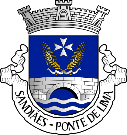 Brasão da antiga freguesia de Sandiães - Sandiães former civil parish, coat-of-arms