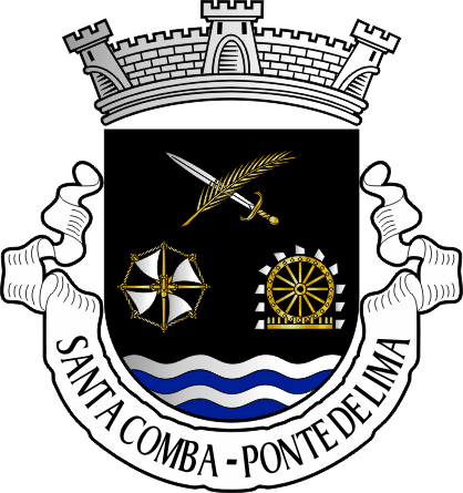 Brasão da freguesia de Santa Comba - Santa Comba civil parish, coat-of-arms Brasão da freguesia de Santa Comba - Santa Comba civil parish, coat-of-arms