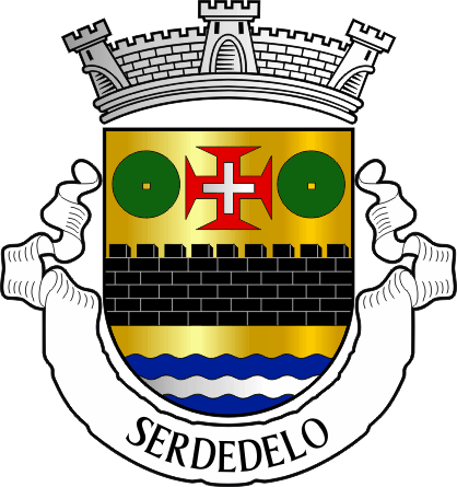 Brasão da freguesia de Serdedelo - Serdedelo civil parish, coat-of-arms