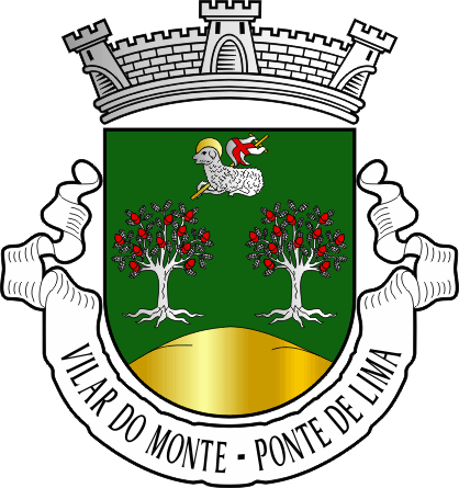 Brasão da antiga freguesia de Vilar do Monte - Vilar do Monte former civil parish, coat-of-arms