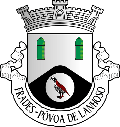 Brasão da antiga freguesia de Frades - Frades former civil parish, coat-of-arms