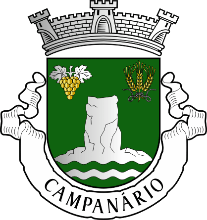 Brasão da freguesia de Campanário - Campanário civil parish, coat-of-arms Brasão da freguesia de Campanário - Campanário civil parish, coat-of-arms
