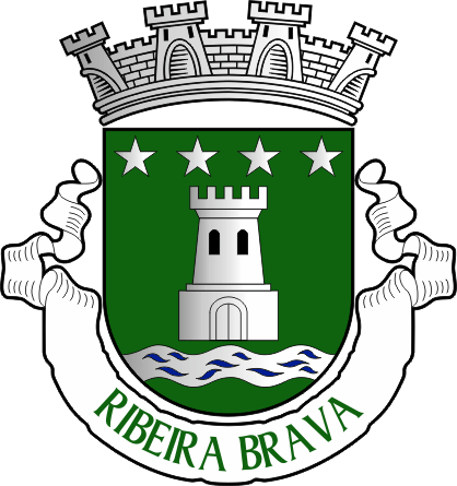 Brasão do município de Ribeira Brava - Ribeira Brava municipality coat-of-arms