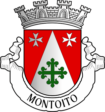 Brasão da freguesia de Montoito - Montoito civil parish, coat-of-arms Brasão da freguesia de Montoito - Montoito civil parish, coat-of-arms