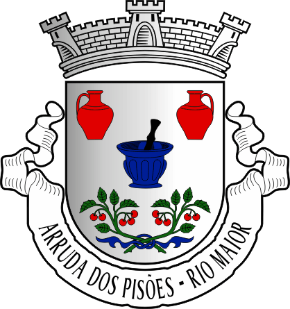 Brasão da antiga freguesia de Arruda dos Pisões - Arruda dos Pisões former civil parish, coat-of-arms