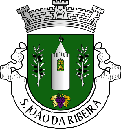 Brasão da antiga freguesia de São João da Ribeira - São João da Ribeira former civil parish, coat-of-arms Brasão da antiga freguesia de São João da Ribeira - São João da Ribeira former civil parish, coat-of-arms