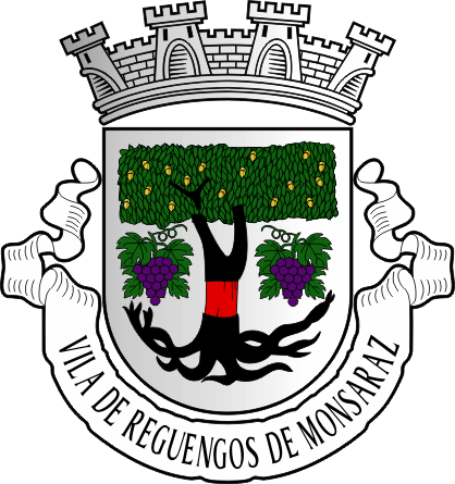Brasão do Município de Reguengos de Monsaraz - Reguengos de Monsaraz municipal coat-of-arms Brasão do Município de Reguengos de Monsaraz - Reguengos de Monsaraz municipal coat-of-arms