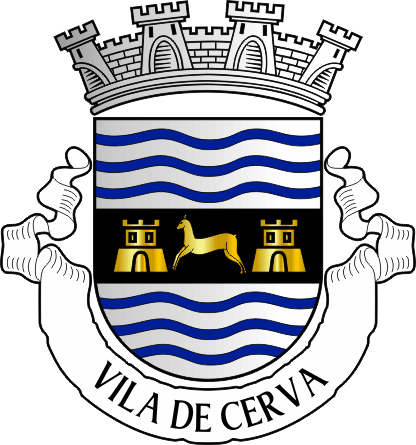 Brasão da antiga freguesia de Cerva - Cerva former civil parish, coat-of-arms