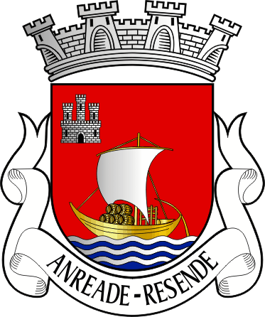 Brasão da antiga freguesia de Anreade - Anreade former civil parish, coat-of-arms Brasão da antiga freguesia de Anreade - Anreade former civil parish, coat-of-arms