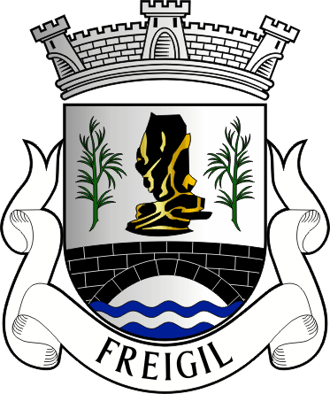 Brasão da antiga freguesia de Freigil - Freigil former civil parish, coat-of-arms Brasão da antiga freguesia de Freigil - Freigil former civil parish, coat-of-arms
