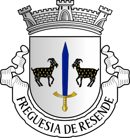 Brasão da freguesia de Resende - Resende civil parish, coat-of-arms Brasão da freguesia de Resende - Resende civil parish, coat-of-arms