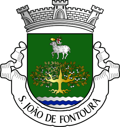 Brasão da freguesia de São João Baptista - São João Baptista civil parish, coat-of-arms Brasão da freguesia de São João Baptista - São João Baptista civil parish, coat-of-arms