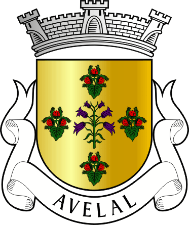 Brasão da freguesia de Avelal - Avelal civil parish, coat-of-arms Brasão da freguesia de Avelal - Avelal civil parish, coat-of-arms