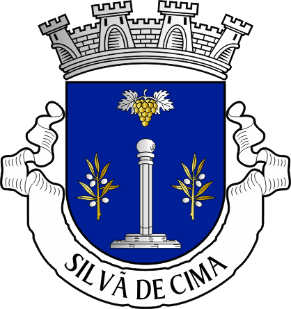 Brasão da freguesia de Silvã de Cima - Silvã de Cima civil parish, coat-of-arms Brasão da freguesia de Silvã de Cima - Silvã de Cima civil parish, coat-of-arms