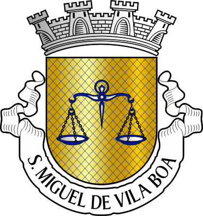 Brasão da freguesia de São Miguel de Vila Boa - São Miguel de Vila Boa civil parish, coat-of-arms Brasão da freguesia de São Miguel de Vila Boa - São Miguel de Vila Boa civil parish, coat-of-arms