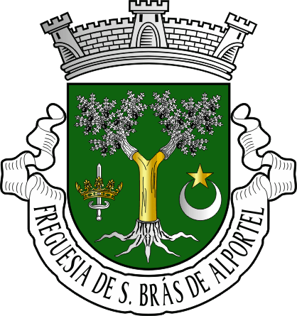 Brasão da freguesia de São Brás de Alportel - São Brás de Alportel civil parish, coat-of-arms Brasão da freguesia de São Brás de Alportel - São Brás de Alportel civil parish, coat-of-arms