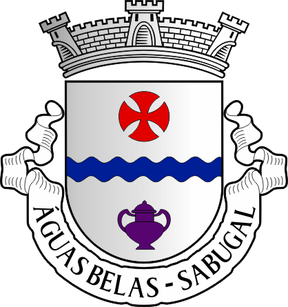 Brasão da freguesia de Águas Belas - Águas Belas civil parish, coat-of-arms Brasão da freguesia de Águas Belas - Águas Belas civil parish, coat-of-arms