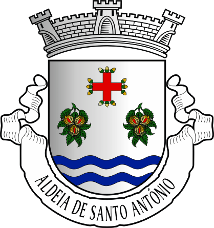 Brasão da antiga freguesia de Aldeia de Santo António - Aldeia de Santo António former civil parish, coat-of-arms