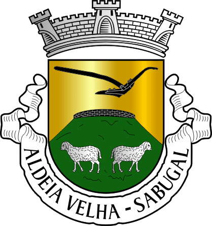 Brasão da freguesia de Aldeia Velha - Aldeia Velha civil parish, coat-of-arms Brasão da freguesia de Aldeia Velha - Aldeia Velha civil parish, coat-of-arms