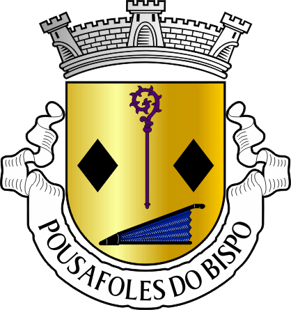 Brasão da antiga freguesia de Pousafoles do Bispo - Pousafoles do Bispo former civil parish, coat-of-arms Brasão da antiga freguesia de Pousafoles do Bispo - Pousafoles do Bispo former civil parish, coat-of-arms