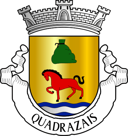 Brasão da freguesia de Quadrazais - Quadrazais civil parish, coat-of-arms Brasão da freguesia de Quadrazais - Quadrazais civil parish, coat-of-arms