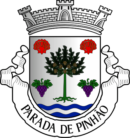 Brasão da freguesia de Parada de Pinhão - Parada de Pinhão civil parish, coat-of-arms Brasão da freguesia de Parada de Pinhão - Parada de Pinhão civil parish, coat-of-arms