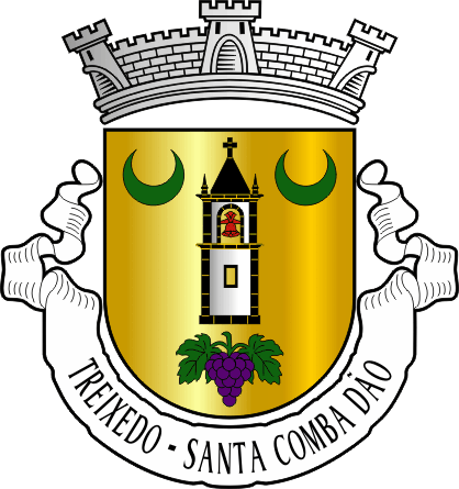 Brasão da antiga freguesia de Treixedo - Treixedo former civil parish, coat-of-arms