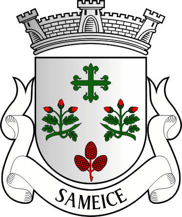 Brasão da antiga freguesia de Sameice - Sameice former civil parish, coat-of-arms Brasão da antiga freguesia de Sameice - Sameice former civil parish, coat-of-arms