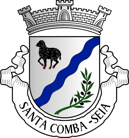 Brasão da freguesia de Santa Comba - Santa Comba civil parish, coat-of-arms Brasão da freguesia de Santa Comba - Santa Comba civil parish, coat-of-arms