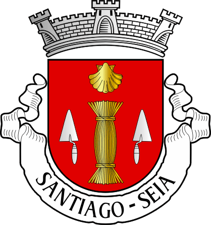 Brasão da freguesia de Santiago - Santiago civil parish, coat-of-arms Brasão da freguesia de Santiago - Santiago civil parish, coat-of-arms