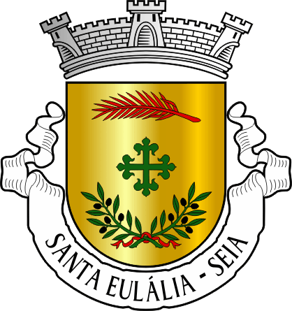 Brasão da antiga freguesia de Santa Eulália - Santa Eulália former civil parish, coat-of-arms Brasão da antiga freguesia de Santa Eulália - Santa Eulália former civil parish, coat-of-arms