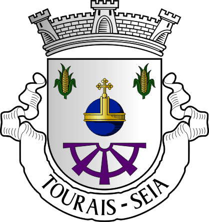 Brasão da antiga freguesia de Tourais - Tourais former civil parish, coat-of-arms Brasão da antiga freguesia de Tourais - Tourais former civil parish, coat-of-arms
