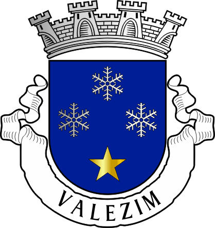 Brasão da freguesia de Valezim - Valezim civil parish, coat-of-arms Brasão da freguesia de Valezim - Valezim civil parish, coat-of-arms