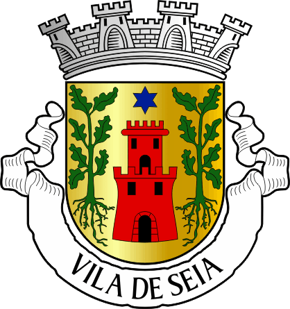 Brasão do Município de Seia - Seia municipal coat-of-arms Brasão do Município de Seia - Seia municipal coat-of-arms