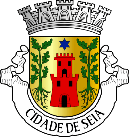 Brasão do Município de Seia - Seia municipal coat-of-arms Brasão do Município de Seia - Seia municipal coat-of-arms