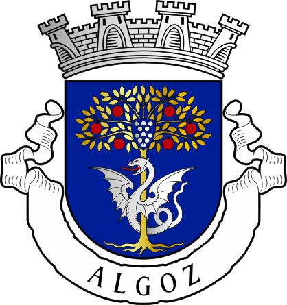 Brasão da antiga freguesia de Algoz - Algoz former civil parish, coat-of-arms Brasão da antiga freguesia de Algoz - Algoz former civil parish, coat-of-arms