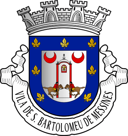 Brasão da freguesia de São Bartolomeu de Messines - São Bartolomeu de Messines civil parish, coat-of-arms