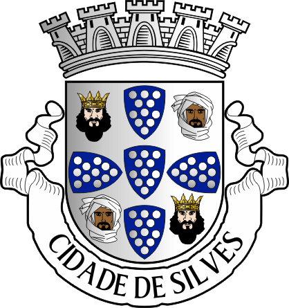 Brasão do município de Silves - Silves municipal coat-f-arms