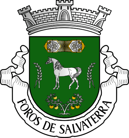 Brasão da antiga freguesia de Foros de Salvaterra - Foros de Salvaterra former civil parish, coat-of-arms Brasão da antiga freguesia de Foros de Salvaterra - Foros de Salvaterra former civil parish, coat-of-arms