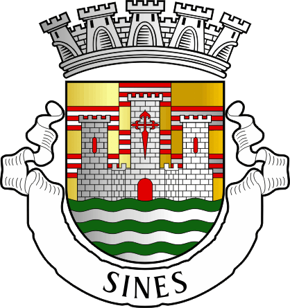 Brasão do Município de Sines - Sines municipal coat-of-arms Brasão do Município de Sines - Sines municipal coat-of-arms
