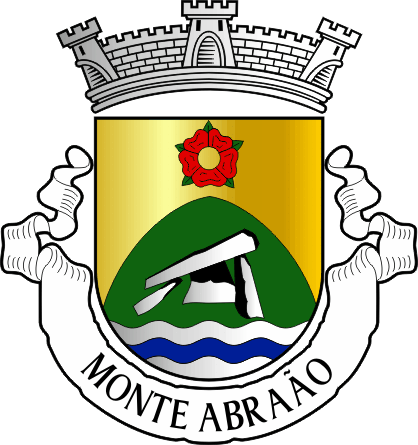 Brasão da antiga freguesia de Monte Abraão - Monte Abraão former civil parish, coat-of-arms Brasão da antiga freguesia de Monte Abraão - Monte Abraão former civil parish, coat-of-arms