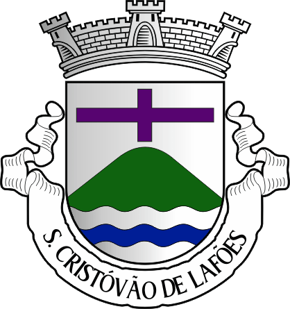 Brasão da antiga freguesia de São Cristóvão de Lafões - São Cristóvão de Lafões former civil parish, coat-of-arms Brasão da antiga freguesia de São Cristóvão de Lafões - São Cristóvão de Lafões former civil parish, coat-of-arms