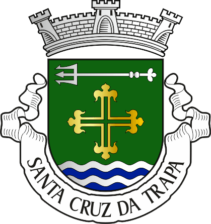 Brasão da antiga freguesia de Santa Cruz da Trapa - Santa Cruz da Trapa former civil parish, coat-of-arms
