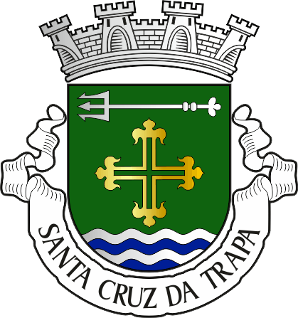 Brasão da antiga freguesia de Santa Cruz da Trapa - Santa Cruz da Trapa former civil parish, coat-of-arms