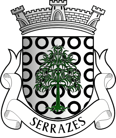Brasão da freguesia de Serrazes - Serrazes civil parish, coat-of-arms Brasão da freguesia de Serrazes - Serrazes civil parish, coat-of-arms