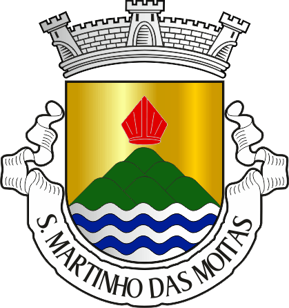 Brasão da antiga freguesia de São Martinho das Moitas - São Martinho das Moitas former civil parish, coat-of-arms