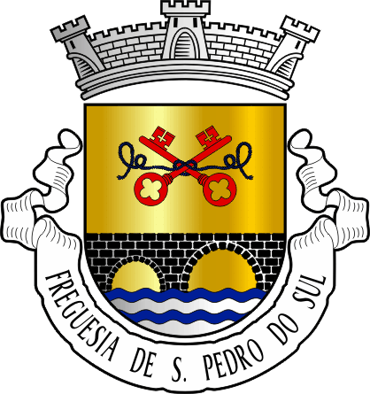 Brasão da antiga freguesia de São Pedro do Sul - São Pedro do Sul former civil parish, coat-of-arms