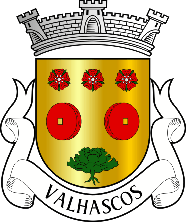 Brasão da freguesia de Valhascos - Valhascos civil parish, coat-of-arms Brasão da freguesia de Valhascos - Valhascos civil parish, coat-of-arms
