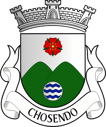 Brasão da freguesia de Chosendo - Chosendo civil parish, coat-of-arms Brasão da freguesia de Chosendo - Chosendo civil parish, coat-of-arms